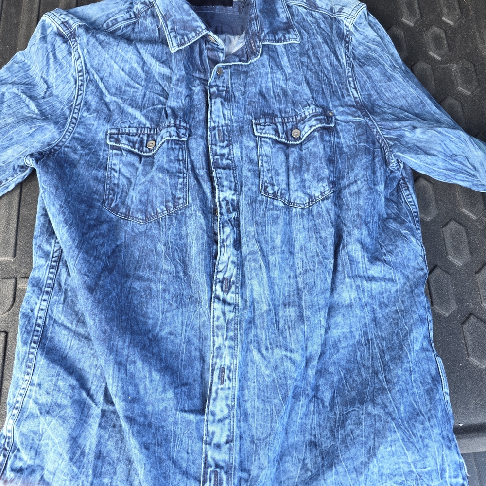 Calvin Klein Blue Denim Shirt